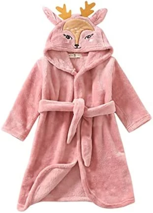 Best deal โ Baby ๐ง Girls Boys Bathrobe Toddler Kids Baby Boys ๐ง Girls Cartoon Bathrobes Hooded Warm Flannel Night-Robes Grey ๐ 3 Best deal โ Baby ๐ง Girls Boys Bathrobe Toddler Kids Baby Boys ๐ง Girls Cartoon Bathrobes Hooded Warm Flannel Night-Robes Grey ๐ - Image 3