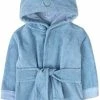 Best deal ⌛ Baby Terry Cloth Plush Animal Face Robe, 0-9 Month Baby Robe With Ears, Hood |100% Cotton Baby Robe Whimsical White Bear 🥰