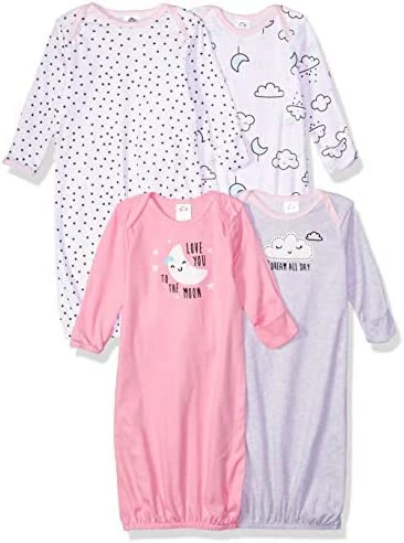 Flash Sale ๐ Gerber Baby Boy And ๐ง Girls 4-Pack Sleeper Gown Clouds ๐ 12 Flash Sale ๐ Gerber Baby Boy And ๐ง Girls 4-Pack Sleeper Gown Clouds ๐ - Image 12