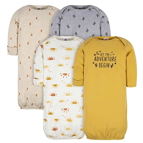 Flash Sale ๐ Gerber Baby Boy And ๐ง Girls 4-Pack Sleeper Gown Clouds ๐ 1 Flash Sale ๐ Gerber Baby Boy And ๐ง Girls 4-Pack Sleeper Gown Clouds ๐