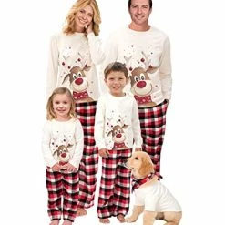 Flash Sale 😉 Family ❄ Christmas Pjs Matching Sets Baby ❄ Christmas Matching Jammies For Adults And Kids Holiday Xmas Sleepwear Set ✔️