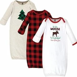 Brand new ⌛ Hudson Baby Baby 👧 Girls' Cotton Gowns Woodland Fox ✨ -Sleepwear & Robes Sales 41ObfWgNznL. AC