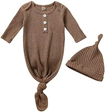 New 🛒 Unisex Infant Baby Gown Sleeping Bag Newborn Boy Girl Knotted Sleeper Nighgown Pajamas Coming Home Outfits B Green 💯 5 New 🛒 Unisex Infant Baby Gown Sleeping Bag Newborn Boy Girl Knotted Sleeper Nighgown Pajamas Coming Home Outfits B Green 💯 - Image 5