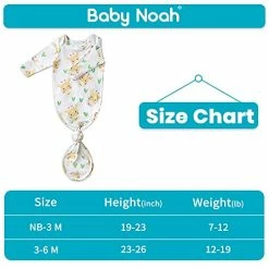 Budget 👏 Newborn Baby Knotted Gown, Super Soft Silky Infant Long Sleeve Sleeper With Tie Bottom Purple Flower 🧨 -Sleepwear & Robes Sales 41Q43NA3Q3L