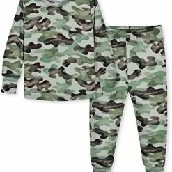 Flash Sale 🧨 Gerber Unisex Baby Toddler Buttery Soft 2-Piece Snug Fit Pajamas With Viscose Made From Eucalyptus Polar Night ⌛ -Sleepwear & Robes Sales 41SPM4yr9L. AC