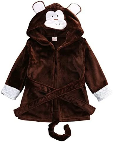 Outlet ๐ Baby Cartoon Animal Style Bath Robes Toddler Unisex Kids Hooded Tower Pajamas Orange Fox โจ 3 Outlet ๐ Baby Cartoon Animal Style Bath Robes Toddler Unisex Kids Hooded Tower Pajamas Orange Fox โจ - Image 3