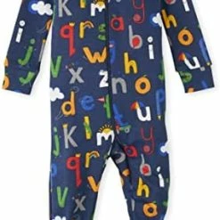 Coupon β¨ The Children's Place Baby And Toddler Snug Fit 100% Cotton Zip-Front One Piece Footed Pajama Allover Alphabet π 5 Coupon β¨ The Children's Place Baby And Toddler Snug Fit 100% Cotton Zip-Front One Piece Footed Pajama Allover Alphabet π -Sleepwear & Robes Sales 41TRKQLnvPL. AC
