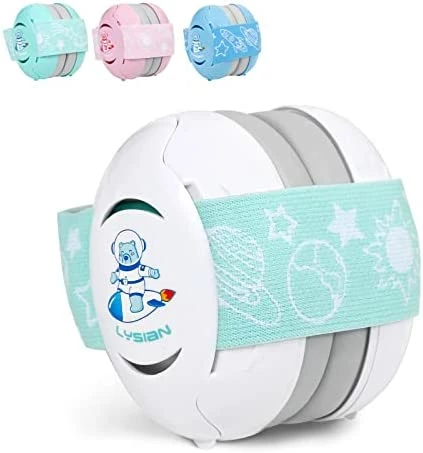 Top 10 ❤️ Baby Ear Muffs Noise Blocking For Infants With Elastic Headband,Hearing Protection Earmuffs For Sleep, Travel By Lysian White 🔔 12 Top 10 ❤️ Baby Ear Muffs Noise Blocking For Infants With Elastic Headband,Hearing Protection Earmuffs For Sleep, Travel By Lysian White 🔔 - Image 12