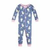 Brand new 🧨 LAMAZE 👧 Girls' Super Combed Natural Cotton Footless Stretchie One Piece Sleepwear, Baby And Toddler, Zipper, 1 Pack Purple Moon And Stars 😉
