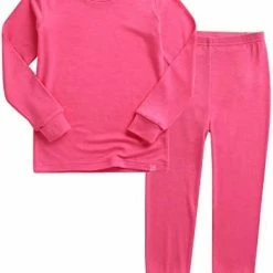 Cheap ❤️ VAENAIT BABY 6M-12Y Toddler Kids 👧 Girls Boys Soft Comfy Modal Tencel Solid Raglan Sleepwear Pajamas Pjs 2pcs Set B05-lavender ✨ -Sleepwear & Robes Sales 41XX4WQXyjL. AC