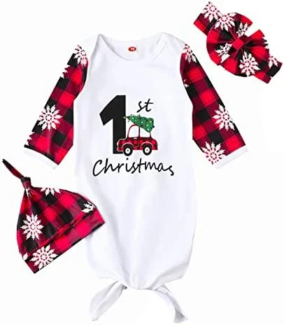 Brand new ๐ Newborn Baby ๐ง Girls Boy Knotted Gown Floral Nightgown Sleeper Gown Swaddle Headband Hat Coming Home Outfit Set Pink โ๏ธ 10 Brand new ๐ Newborn Baby ๐ง Girls Boy Knotted Gown Floral Nightgown Sleeper Gown Swaddle Headband Hat Coming Home Outfit Set Pink โ๏ธ - Image 10