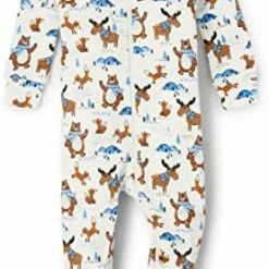 Hot Sale 😀 The Children's Place Baby Toddler 👧 Girls Snug Fit 100% Cotton Zip-Front One Piece Footed Pajama Radiance Unicorn 🛒 -Sleepwear & Robes Sales 41ZQpomeRQL. AC