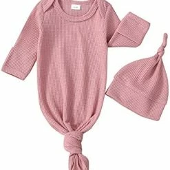 Discount π Baby Girl Boy Coming Home Knotted Gown Unisex Newborn Infant Sleep Onesie Outfit Cute Baby Winter Pajamas Ab Waffle Knit With Mitten Cuffs Pink π₯° 28 Discount π Baby Girl Boy Coming Home Knotted Gown Unisex Newborn Infant Sleep Onesie Outfit Cute Baby Winter Pajamas Ab Waffle Knit With Mitten Cuffs Pink π₯° -Sleepwear & Robes Sales 41ZQsex7LYL. AC
