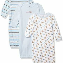 Buy 😉 Luvable Friends Unisex Baby Cotton Gowns Love 🎁 -Sleepwear & Robes Sales 41ZYJ7NV6L. AC