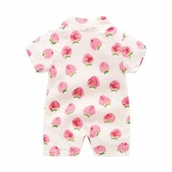 Discount ๐ PAUBOLI Kimono Robe Newborn Cotton Yarn Robe Baby Romper Infant Japanese Pajamasโฆ Strawberry ๐ฏ