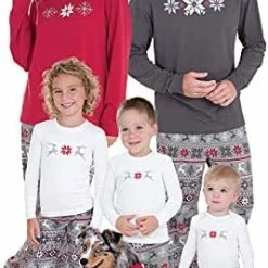 Hot Sale 🤩 PajamaGram 🎁 Christmas Pajamas For Family - Family Pajamas, Nordic Print ⭐