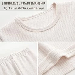 Brand new 🔥 Enfants Chéris Toddler Pajamas 👧 Girls Boys Warm Cotton Pjs For Kids, 24M-6 Years Plain-camel ✔️ -Sleepwear & Robes Sales 41cTcN6gFIL