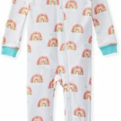 Best Sale ❤️ Burt's Bees Baby Baby 👧 Girls' Pajamas, Zip Front Non-Slip Footed Sleeper Pjs, 100% Organic Cotton Sunny Wildflower ✔️ -Sleepwear & Robes Sales 41ccExzY2sL. AC