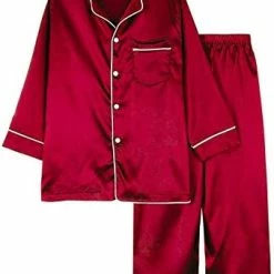 Deals ๐ Weixinbuy Pajama Set For Kid Baby Boy Girl Button-up Silk Pajama Sleepwear Nightwear Loungewear Clothes Set Gifts For Kids Red (short Sleeve) ๐ 24 Deals ๐ Weixinbuy Pajama Set For Kid Baby Boy Girl Button-up Silk Pajama Sleepwear Nightwear Loungewear Clothes Set Gifts For Kids Red (short Sleeve) ๐ -Sleepwear & Robes Sales 41cmxl7dwXL. AC
