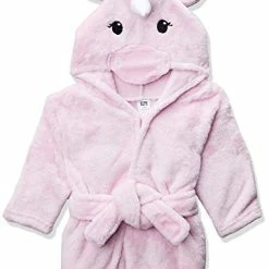 Coupon 👏 Hudson Baby Unisex Baby Plush Animal Face Robe, Pretty Elephant, One Size, 0-9 Months 😀 -Sleepwear & Robes Sales 41cwkZSyTnL