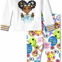 Promo ⭐ The Children's Place 2 Pc Family Matching Pajamas Sets, Snug Fit 100% Cotton, Big Kid, Toddler, Baby Vday Love Multi 😍 -Sleepwear & Robes Sales 41dsJvczBL. AC