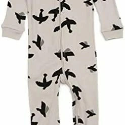 Budget ❤️ Leveret Kids Pajamas Baby Boys 👧 Girls Footed Pajamas Sleeper 100% Cotton (Size 6-12 Months-5 Toddler) Penguin 🥰 -Sleepwear & Robes Sales 41e2v0wN0L. AC