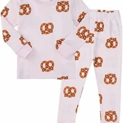 Flash Sale 🌟 Mini-K Baby Toddler Kids Boys 👧 Girls Sleepwear Pajamas 100% Cotton Long Sleeve 2pcs Pjs Set Basic Yellow ❤️ -Sleepwear & Robes Sales 41fECLWCeqL. AC