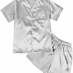 Deals ๐ Weixinbuy Pajama Set For Kid Baby Boy Girl Button-up Silk Pajama Sleepwear Nightwear Loungewear Clothes Set Gifts For Kids Red (short Sleeve) ๐ 27 Deals ๐ Weixinbuy Pajama Set For Kid Baby Boy Girl Button-up Silk Pajama Sleepwear Nightwear Loungewear Clothes Set Gifts For Kids Red (short Sleeve) ๐ -Sleepwear & Robes Sales 41fKyQyeRjL. AC