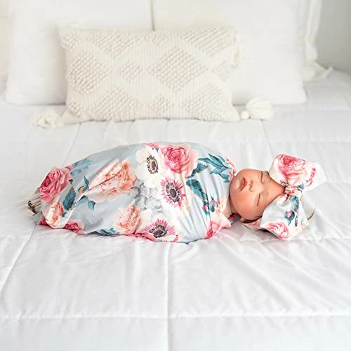 Best deal 🛒 DOUBLE THE SPRINKLES Maternity Robe And Matching Baby Set Hospital Labor Delivery Robe And Swaddle Set Maddison + Green Swaddle Set 🎉 2 Best deal 🛒 DOUBLE THE SPRINKLES Maternity Robe And Matching Baby Set Hospital Labor Delivery Robe And Swaddle Set Maddison + Green Swaddle Set 🎉 - Image 2