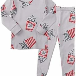 Flash Sale 🌟 Mini-K Baby Toddler Kids Boys 👧 Girls Sleepwear Pajamas 100% Cotton Long Sleeve 2pcs Pjs Set Basic Yellow ❤️ -Sleepwear & Robes Sales 41gd5o2DnrL. AC