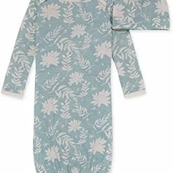 Coupon 🛒 Burt's Bees Baby Baby Sleeper Gown & Hat Set Waddle Waddle Blue ⭐ -Sleepwear & Robes Sales 41gnxeKZIOS. AC