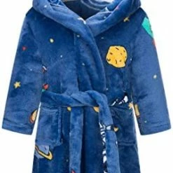 Cheap ✨ XINNE Boy's Girl's Soft Bathrobe Cute Pattern Robes Toddler Baby Flannel Hoodie Pajamas Sleepwear Deer 🧨 -Sleepwear & Robes Sales 41hqJjZojL. AC