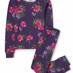 Promo ⭐ The Children's Place 2 Pc Family Matching Pajamas Sets, Snug Fit 100% Cotton, Big Kid, Toddler, Baby Vday Love Multi 😍