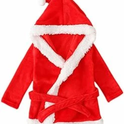 Promo ✨ Loyalt Unisex Baby Plush Bathrobe, Toddler Baby Boys 👧 Girls Cute Cartoon Animal Face Robe Flannel Hooded Fleece Bathrobe Gray ⭐ -Sleepwear & Robes Sales 41k7bWwvOLL. AC