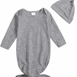 Hot Sale ๐ OPAWO Newborn Baby Cotton Sleeper Gown Unisex Knotted Sleeping Bag Romper Coming Home Outfits With Mitten Cuffs 0-6 Months Red 2 ๐ 12 Hot Sale ๐ OPAWO Newborn Baby Cotton Sleeper Gown Unisex Knotted Sleeping Bag Romper Coming Home Outfits With Mitten Cuffs 0-6 Months Red 2 ๐ -Sleepwear & Robes Sales 41kr8XMKvWS. AC