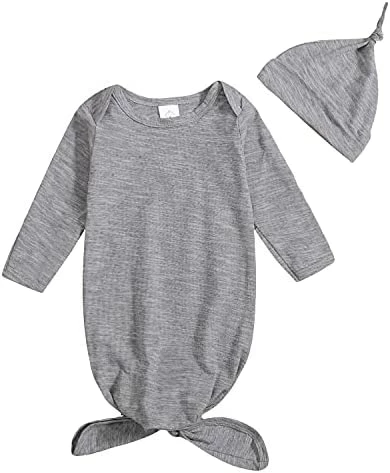 Hot Sale ๐ OPAWO Newborn Baby Cotton Sleeper Gown Unisex Knotted Sleeping Bag Romper Coming Home Outfits With Mitten Cuffs 0-6 Months Red 2 ๐ 4 Hot Sale ๐ OPAWO Newborn Baby Cotton Sleeper Gown Unisex Knotted Sleeping Bag Romper Coming Home Outfits With Mitten Cuffs 0-6 Months Red 2 ๐ - Image 4