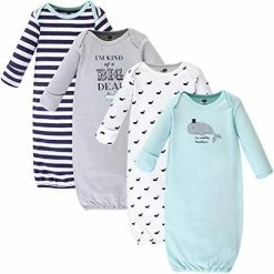 Brand new ⌛ Hudson Baby Baby 👧 Girls' Cotton Gowns Woodland Fox ✨ -Sleepwear & Robes Sales 41lafPKt8L. AC