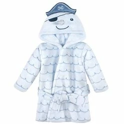 Coupon 👏 Hudson Baby Unisex Baby Plush Animal Face Robe, Pretty Elephant, One Size, 0-9 Months 😀 -Sleepwear & Robes Sales 41mEhaXGbNL