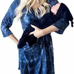 Best deal 🛒 DOUBLE THE SPRINKLES Maternity Robe And Matching Baby Set Hospital Labor Delivery Robe And Swaddle Set Maddison + Green Swaddle Set 🎉 29 Best deal 🛒 DOUBLE THE SPRINKLES Maternity Robe And Matching Baby Set Hospital Labor Delivery Robe And Swaddle Set Maddison + Green Swaddle Set 🎉 -Sleepwear & Robes Sales 41mdydj6oAL. AC