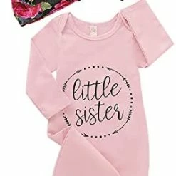 New ❤️ Baby Gown Newborn Cotton Nightgown Long Sleeve Stripe Baby Sleeping Bags Baby Boy Girl Coming Home Outfits Set Hollow Grey ❤️ 21 New ❤️ Baby Gown Newborn Cotton Nightgown Long Sleeve Stripe Baby Sleeping Bags Baby Boy Girl Coming Home Outfits Set Hollow Grey ❤️ -Sleepwear & Robes Sales 41moFRXijL. AC