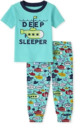 Deals ๐ฅ The Children's Place Unisex Baby And Toddler Short Sleeve Top And Pants Snug Fit 100% Cotton 2 Piece Pajama Sets Numbers โค๏ธ 6 Deals ๐ฅ The Children's Place Unisex Baby And Toddler Short Sleeve Top And Pants Snug Fit 100% Cotton 2 Piece Pajama Sets Numbers โค๏ธ - Image 6