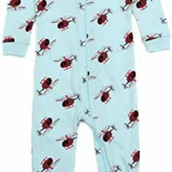 Best Pirce 😉 Leveret Kids Pajamas Baby Boys 👧 Girls Footed Pajamas Sleeper 100% Cotton (Size 6-12 Months-5 Toddler) Rabbit 🎉 -Sleepwear & Robes Sales 41o6djulBUL. AC