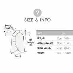 Deals 😉 100% Certified Organic Cotton Korean Kimono Newborn Baby Gown Robe Relaxed Outfit ☀️ Summer Winter Fall 0-6 Months Mitten Cuffs Piggy_spring Fall 🔔 -Sleepwear & Robes Sales 41qO2ZXYQ7L