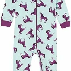 New 🌟 Leveret Kids Pajamas Baby Boys 👧 Girls Footed Pajamas Sleeper 100% Cotton (Size 6-12 Months-5 Toddler) Butterfly 🎉 -Sleepwear & Robes Sales 41qjrPE3poL. AC