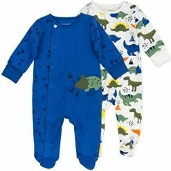 Top 10 ✨ Sleep And Play Footies Organic Cotton, Set Of Two, Sleepers Turtle Print 🔥 -Sleepwear & Robes Sales 41r1Vyw7WtL. AC