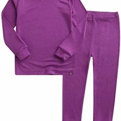 Cheap ❤️ VAENAIT BABY 6M-12Y Toddler Kids 👧 Girls Boys Soft Comfy Modal Tencel Solid Raglan Sleepwear Pajamas Pjs 2pcs Set B05-lavender ✨ -Sleepwear & Robes Sales 41r3U9pxu0L. AC