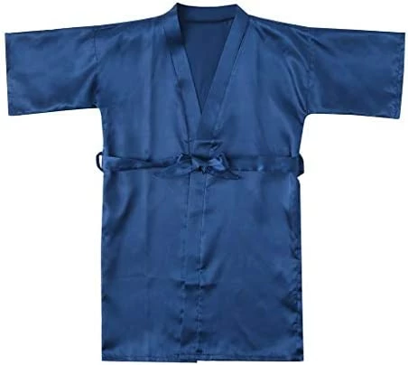 Best Sale ๐ Satin Sleepwear Silk Solid Toddler Baby Bathrobe Robes Clothes Kids Kimono ๐ง Girls ๐ง Girls Swallowtail Jacket Kids (Navy, 4) ๐ 14 Best Sale ๐ Satin Sleepwear Silk Solid Toddler Baby Bathrobe Robes Clothes Kids Kimono ๐ง Girls ๐ง Girls Swallowtail Jacket Kids (Navy, 4) ๐ - Image 14