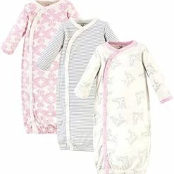 Best Pirce ⭐ Touched By Nature Baby 👧 Girls' Organic Cotton Kimono Gowns Garden Floral 🥰 -Sleepwear & Robes Sales 41sh4pnvvGL. AC