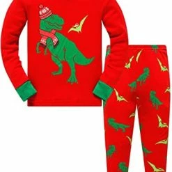 Best Sale 🛒 Kids 🎄 Christmas Pajamas 100% Cotton Toddler 👧 Girls Long Sleeve Elf Pjs Set Boys Xmas Jammies Holiday Clothes Set 3t-10t Elf/green 😀 -Sleepwear & Robes Sales 41sv2r0buL. AC