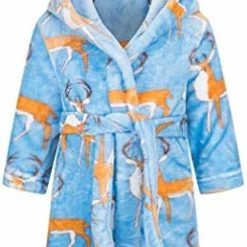 Cheap ✨ XINNE Boy's Girl's Soft Bathrobe Cute Pattern Robes Toddler Baby Flannel Hoodie Pajamas Sleepwear Deer 🧨 -Sleepwear & Robes Sales 41t 16U3vZL. AC